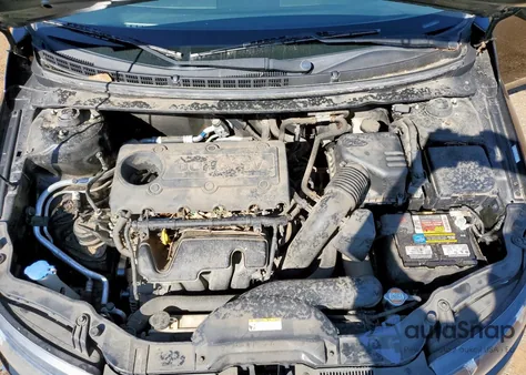 2012 Kia Forte Ex из США, поврежденный, VIN KNAFU4A23C5488564